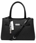 Bolso Guess Negro Tote Elegante Mujer Premium Con Correa