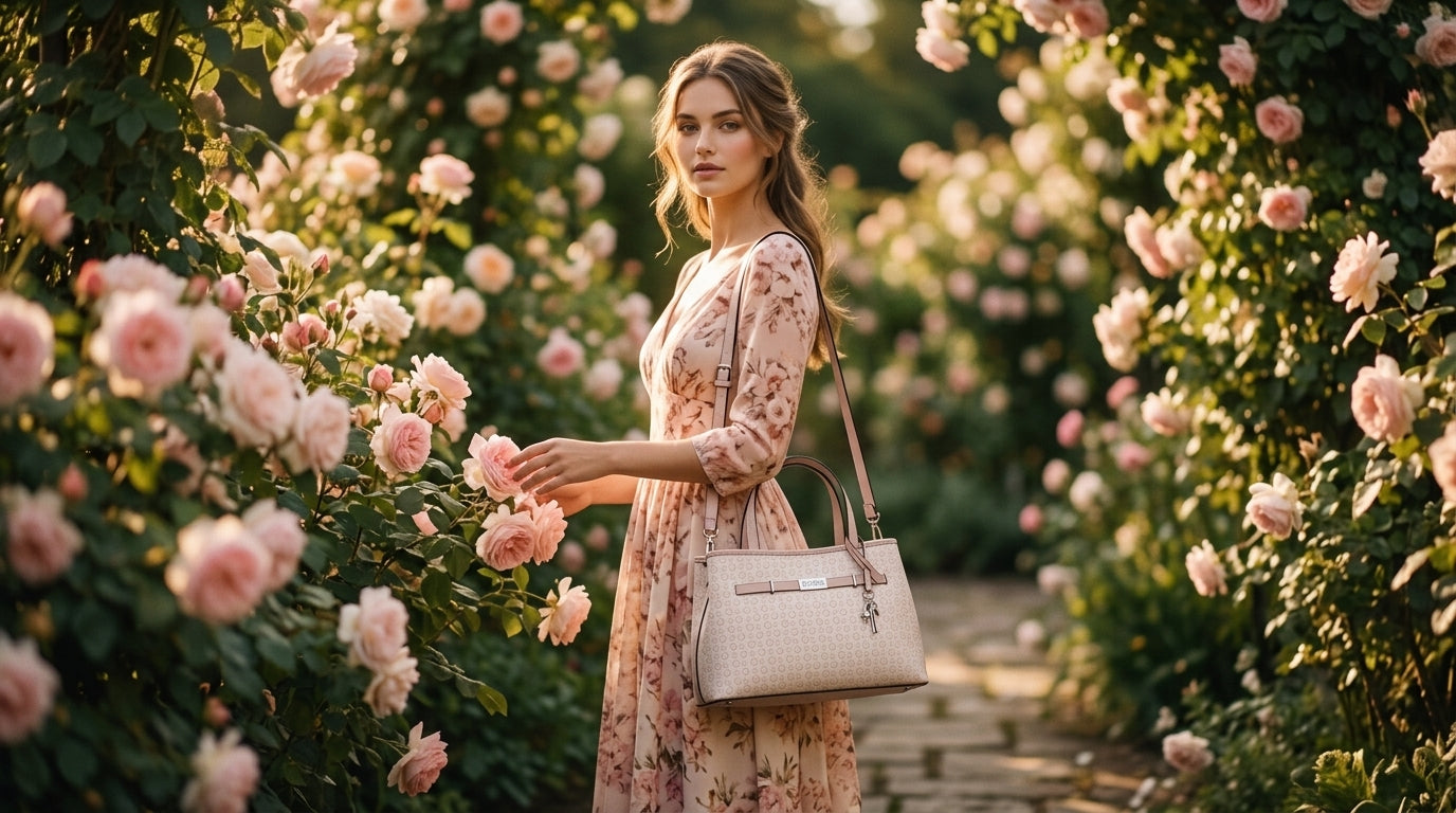 Bolso Guess Rosa Palo Mujer Elegante Crossbody Original