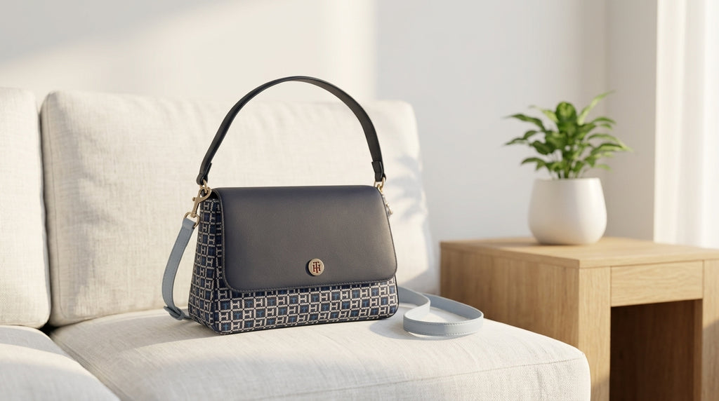 Bolso Tommy Hilfiger Mujer Navy Shoulderbag Elegante
